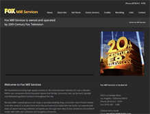 Tablet Screenshot of foxmillservices.com